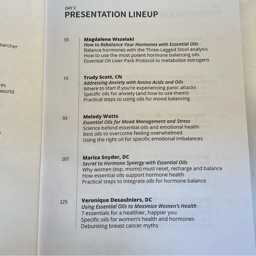 ESSENTIAL OILS REVOLUTION 2 Transcripts from a life-transforming event online - Picture 3 of 14
